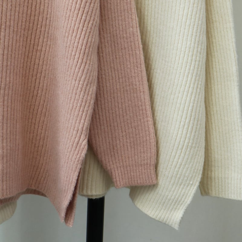 【tops】ハイネックニットセーター　M27394