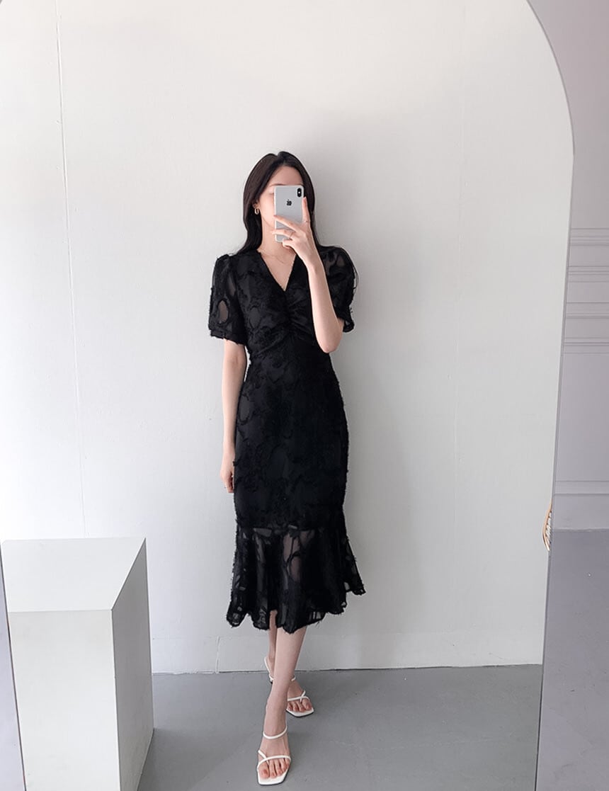 【dress】デートワンピース　M24738