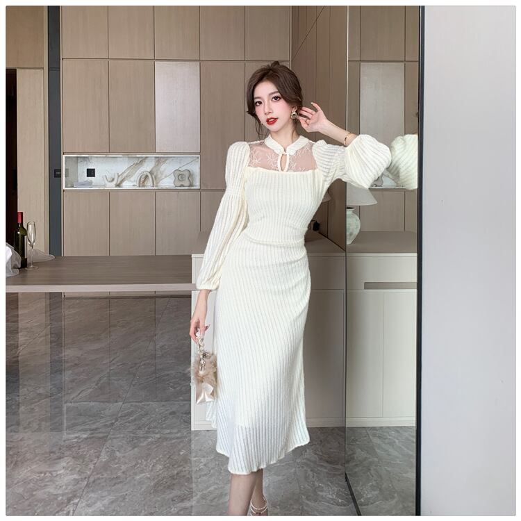 【dress】ドッキングワンピース　M18496