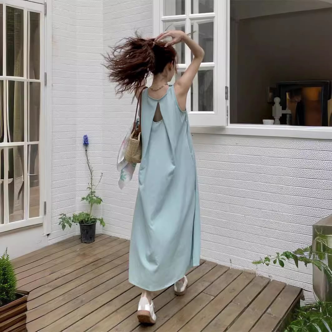 【dress】ノースリーブワンピース　M25058