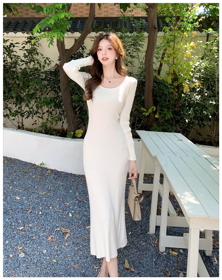 【dress】ニットワンピース　M25332