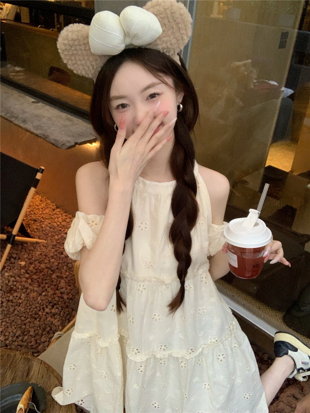 【dress】ホルターネックワンピース G20468