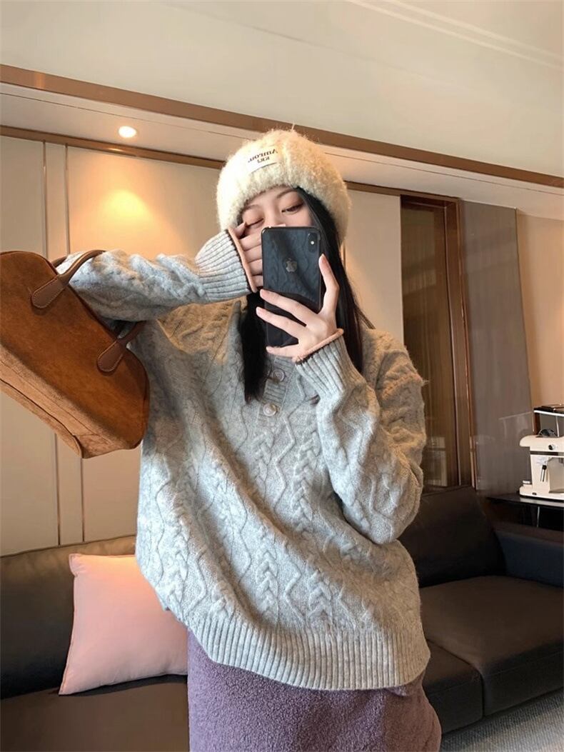 【tops】ニットセーター　M27087