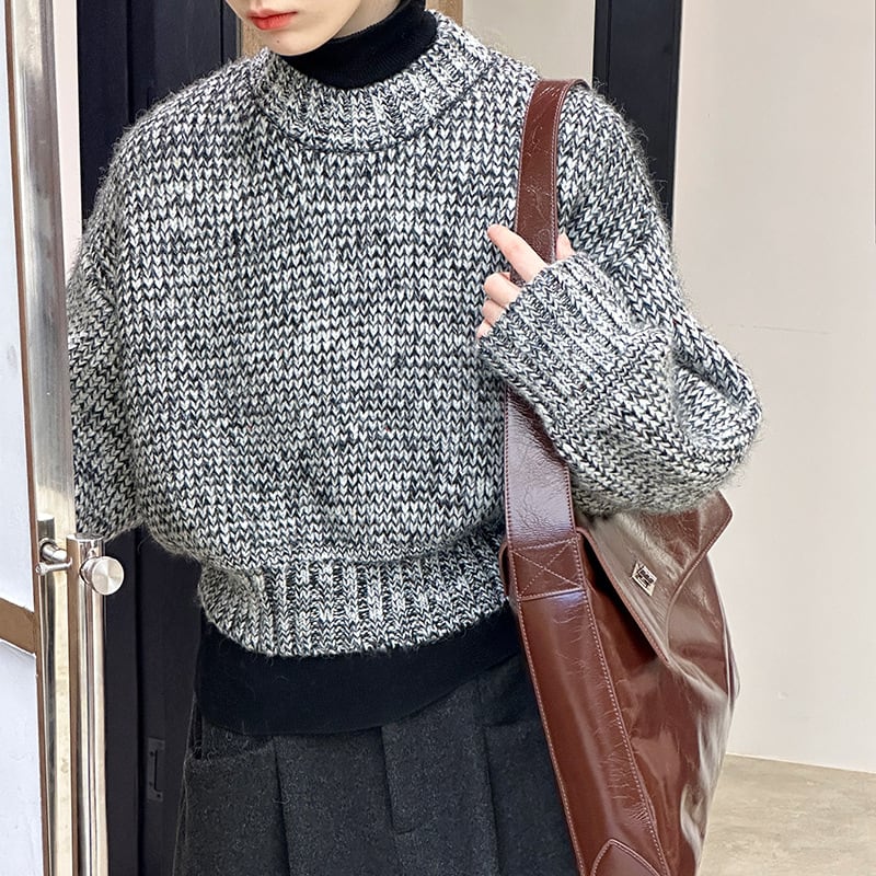 【tops】ニットトップス Q6965