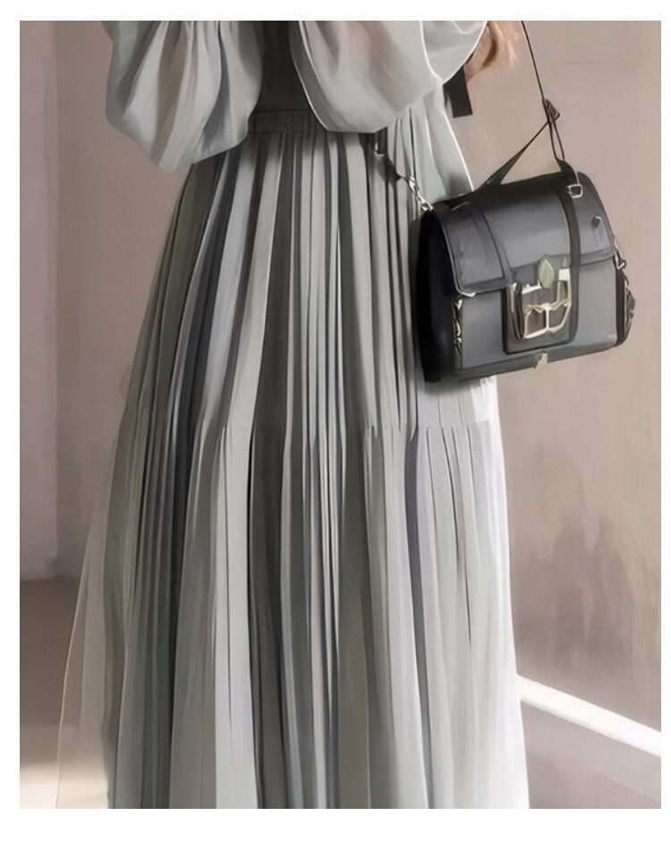 【dress】クルーネックワンピース　M29667