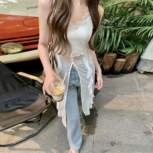 【dress】レースキャミワンピースG20354