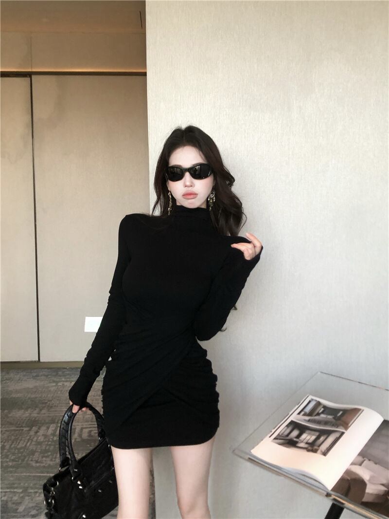【dress】クロス切り替えワンピース　M28381