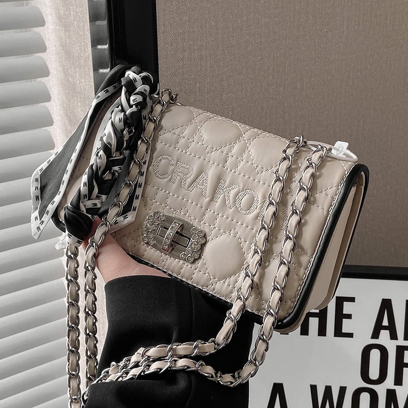 【小物】ジッパー肩掛け斜め掛けバッグG20153