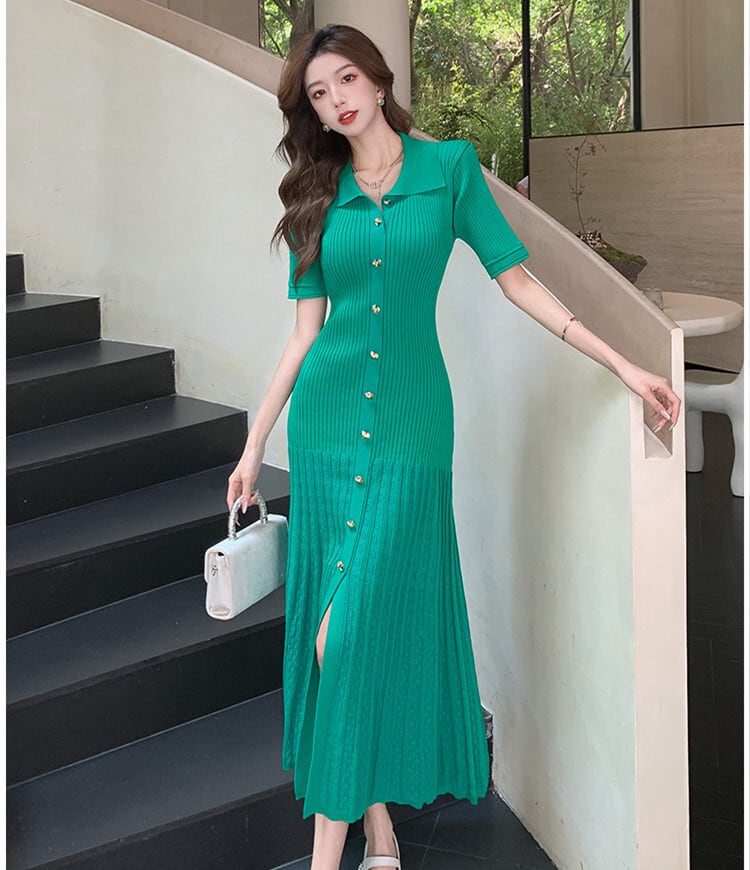 【dress】ニットワンピース　M23902