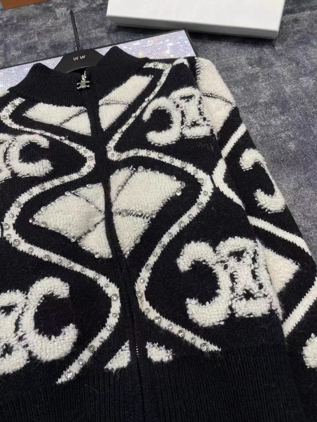 【outer】ゆったりニットカーディガンF8336