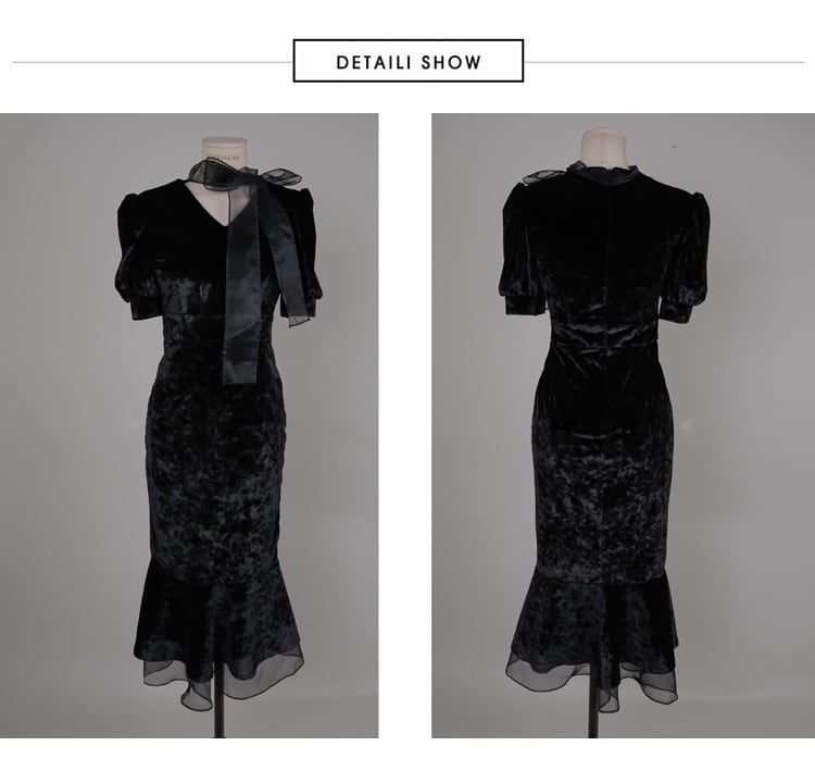 【dress】マーメイドワンピース　M24813