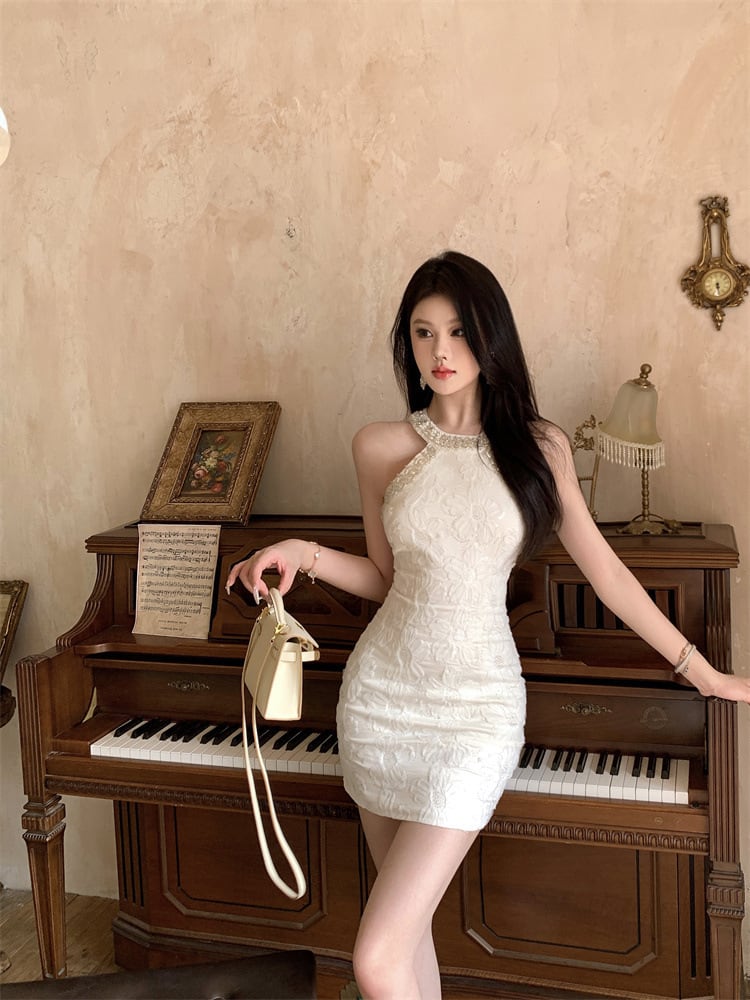 【dress】ノースリーブワンピース　M23908