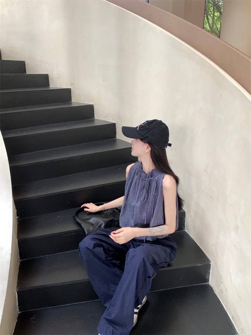 【tops】ノースリーブトップス　M24352