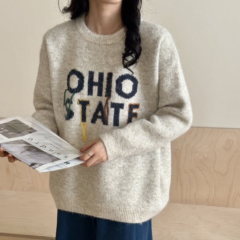 【tops】ニットセーター　M27392