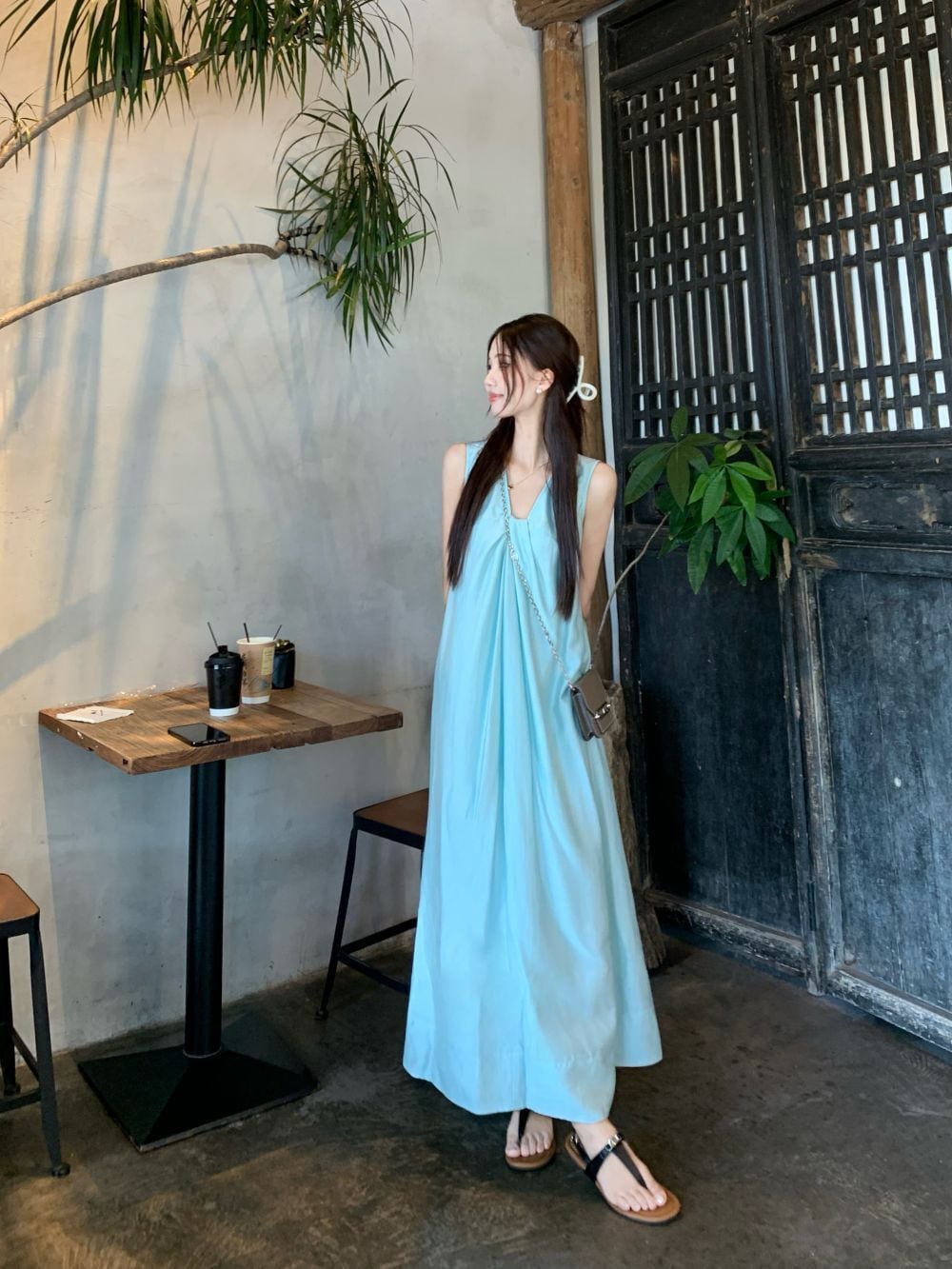 【dress】ノースリーブワンピース　M24956