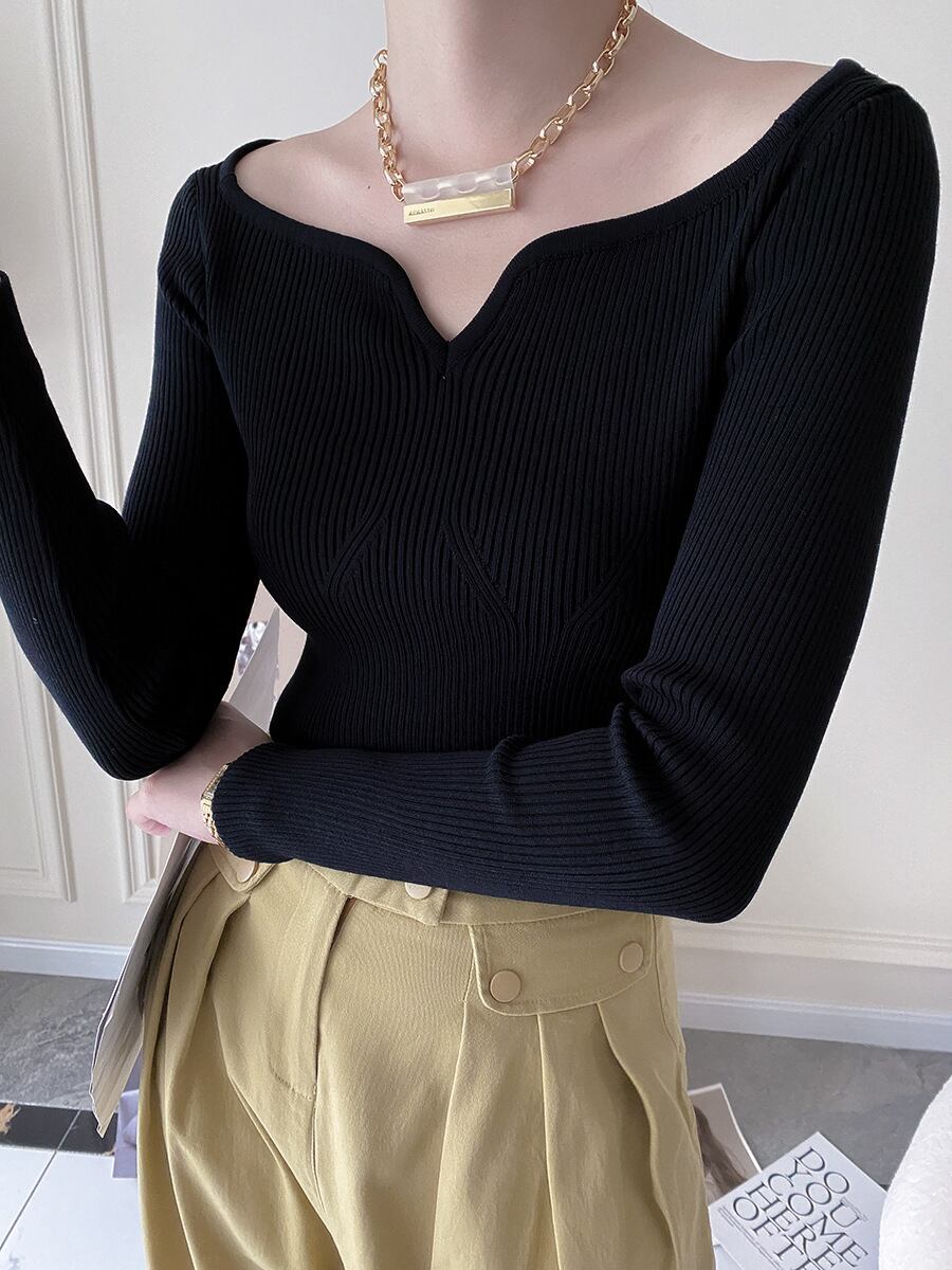 【tops】人気ニットトップス　N2937