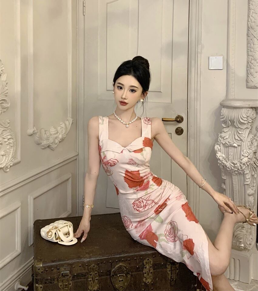 【dress】プリントキャミワンピース G20131