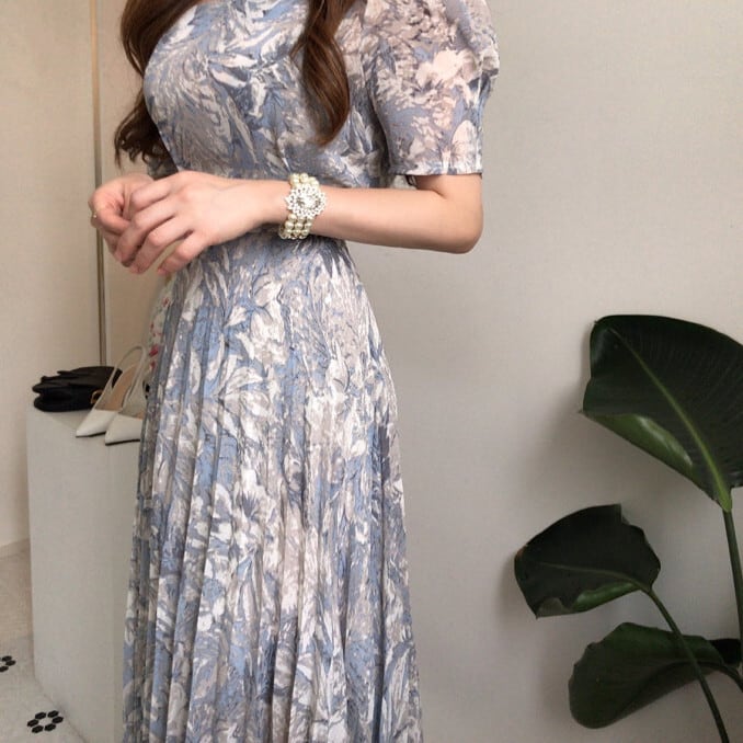 【dress】プリントワンピース　M24231