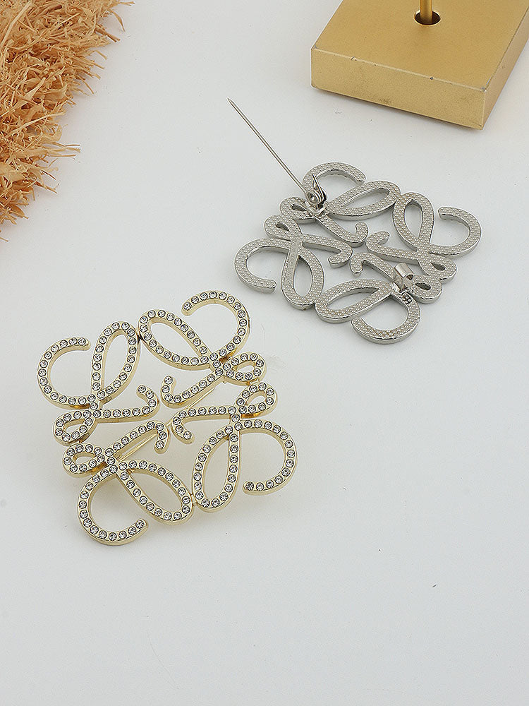 【小物】ダイヤモンドブローチG23497