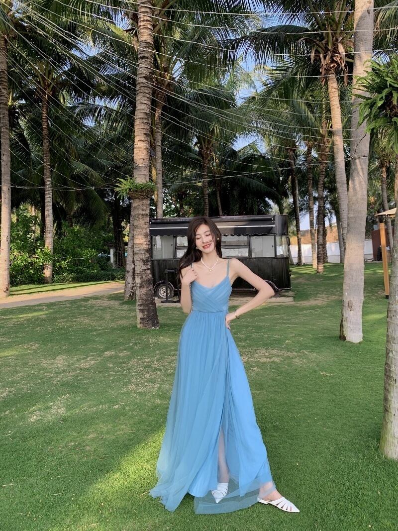 【dress】メッシュキャミワンピース G20474