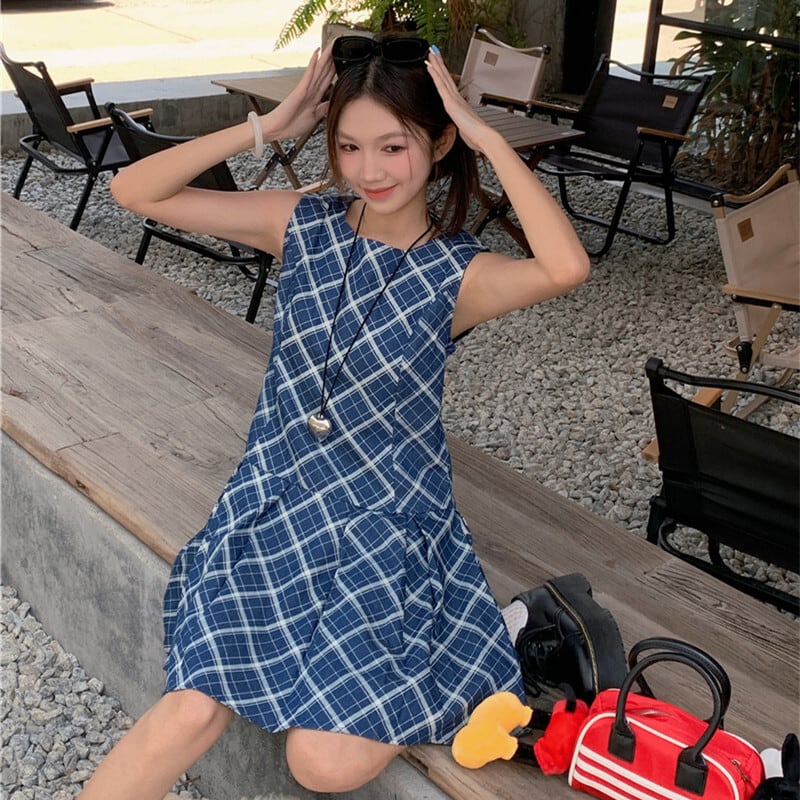 【dress】ノースリーブワンピース　M24926