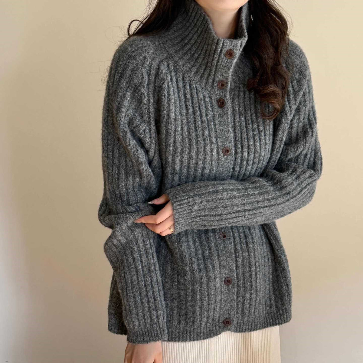 【outer】ニットカーデ　M29007