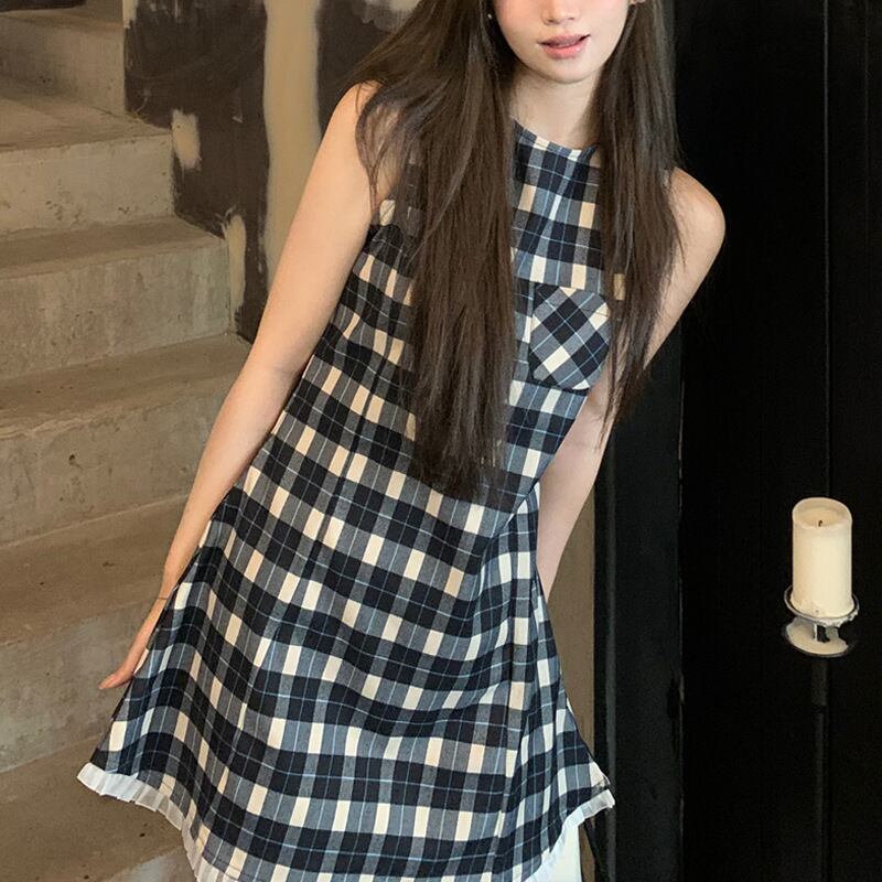 【dress】ノースリーブワンピース　M25153