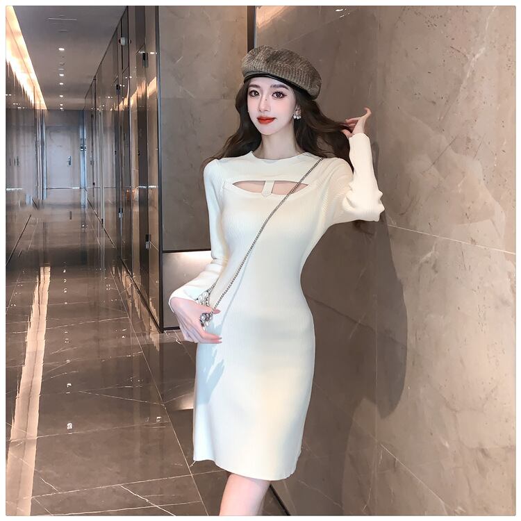 【dress】ニットワンピース　M28340