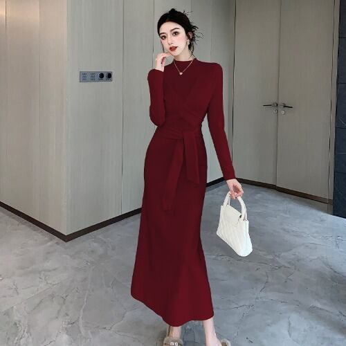 【dress】ニットワンピース　M28205