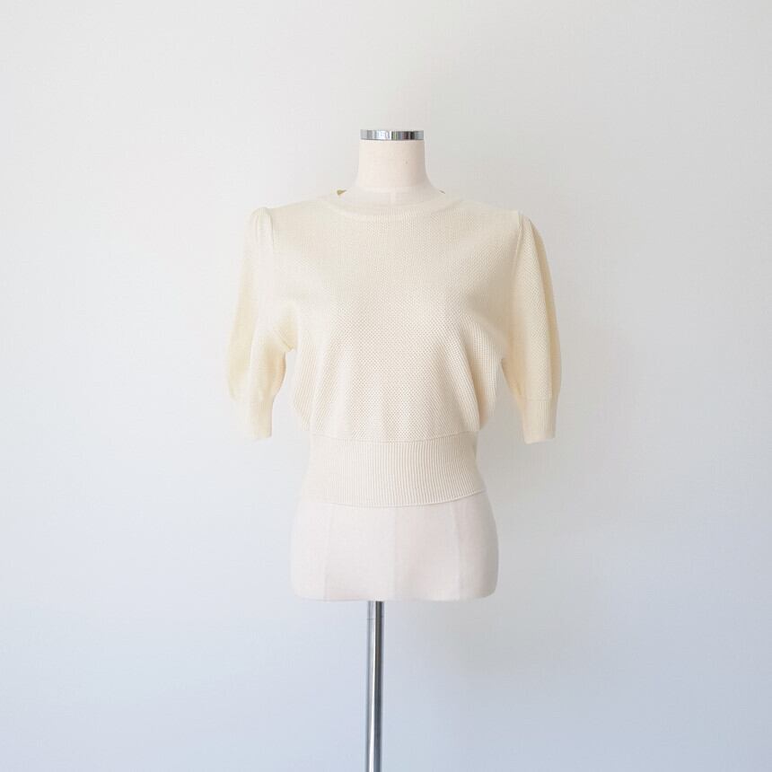 【set】ラウンドネックニット+スカート2点セットF7514