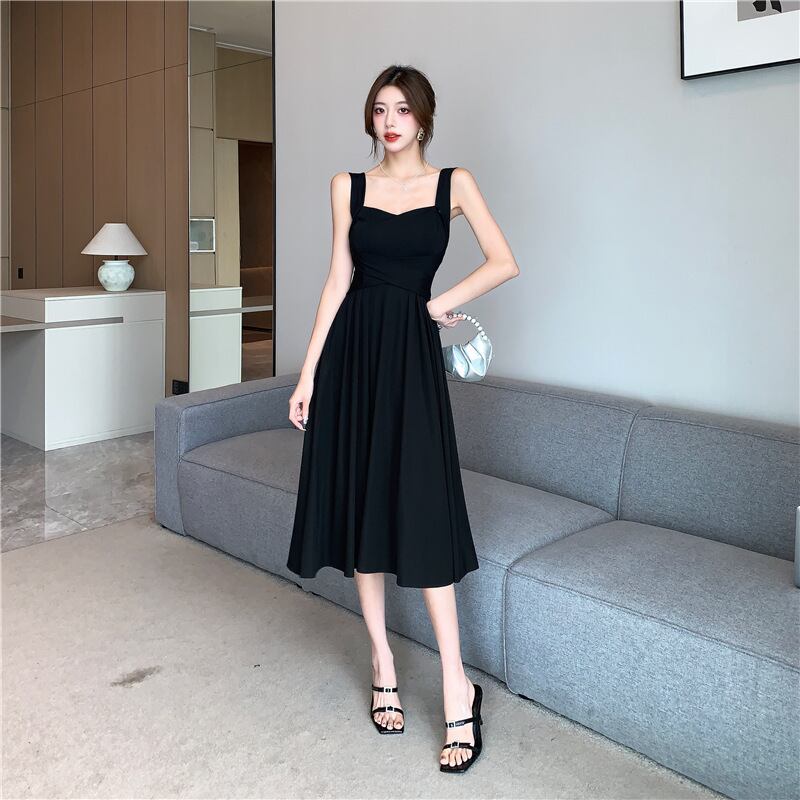 【dress】ギャザー サロペットワンピース G20461