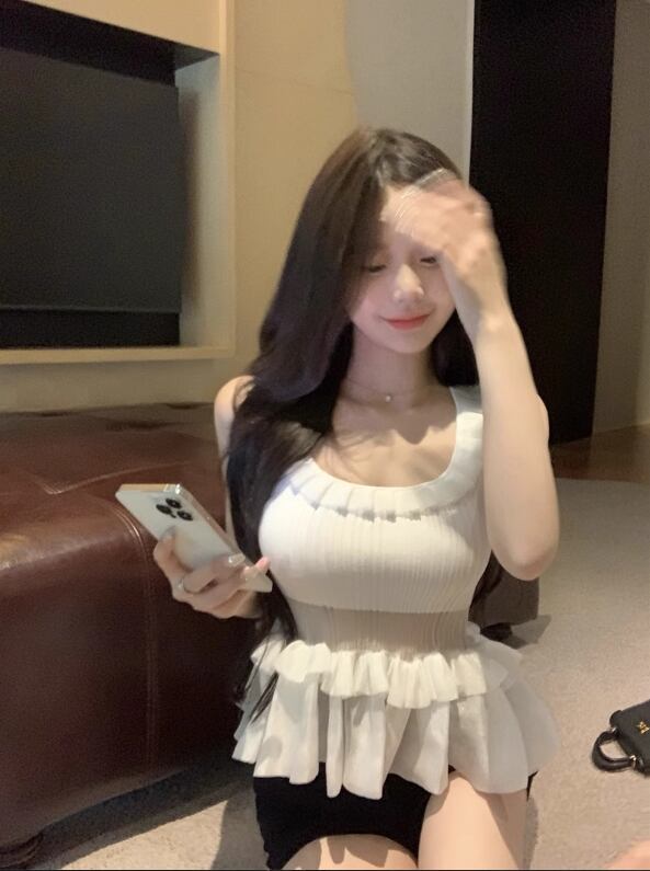 【tops】ペプラムキャミソール G20109