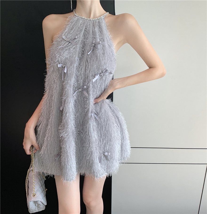 【dress】ホルターネックワンピース　M25086