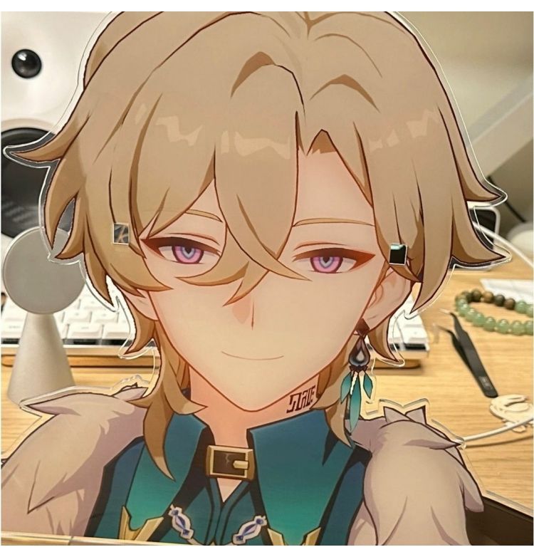 【GOODS】崩壊スターレイル  アベンチュリン アクリル メガネスタンドＱ2147