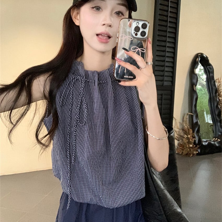 【tops】ノースリーブトップス　M24352