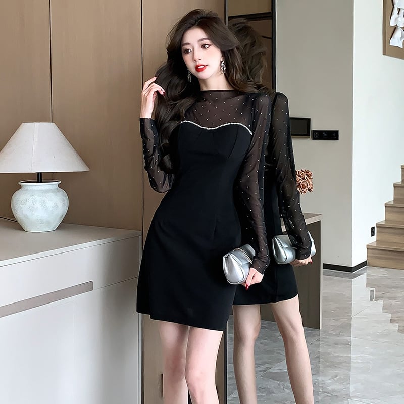 【dress】デートワンピース　M25866