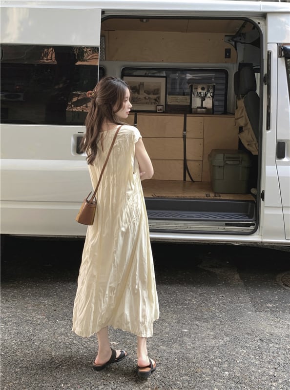 【dress】ノースリーブワンピース　M24099