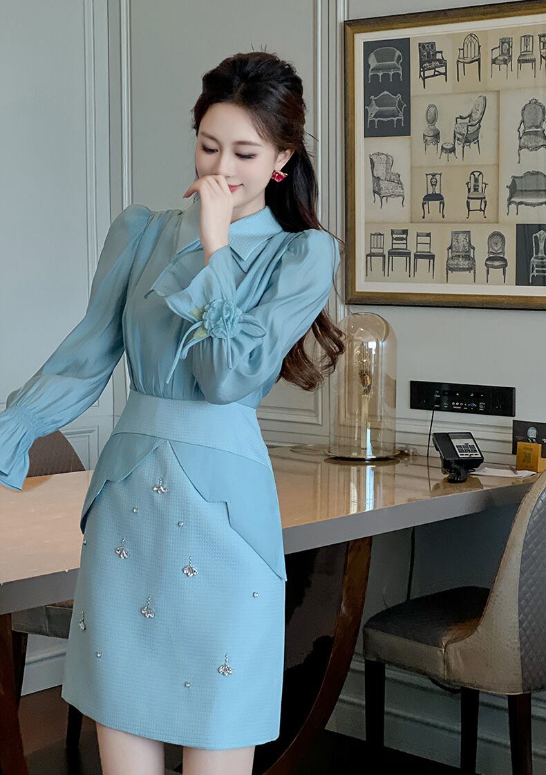 【dress】ドッキングデートワンピース　M27203