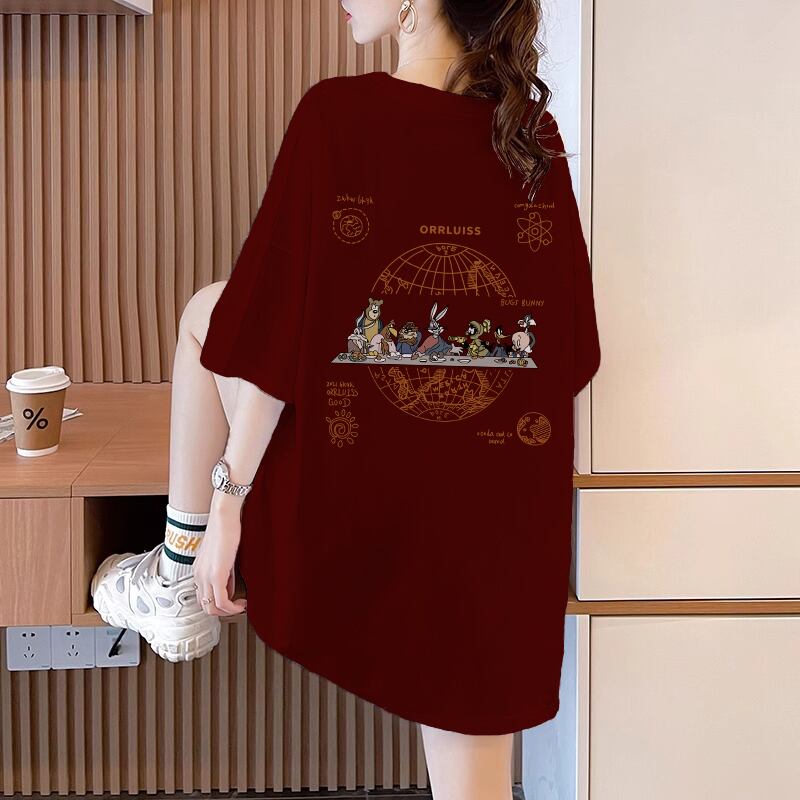 【tops】プリント半袖TシャツG20054