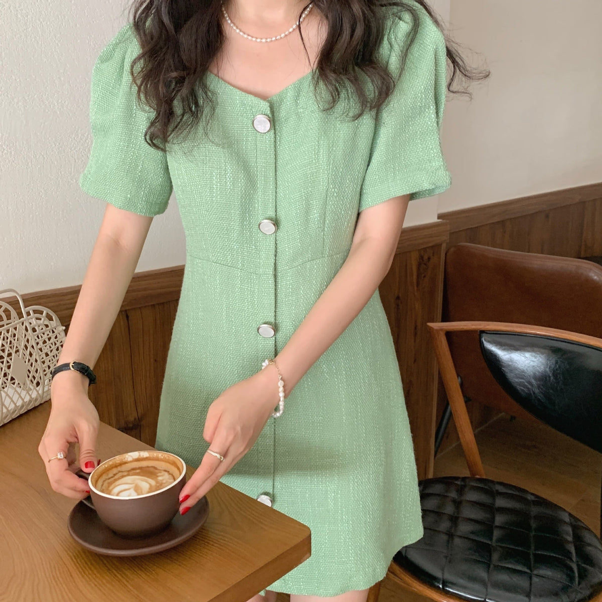 【dress】デートワンピース　M24623
