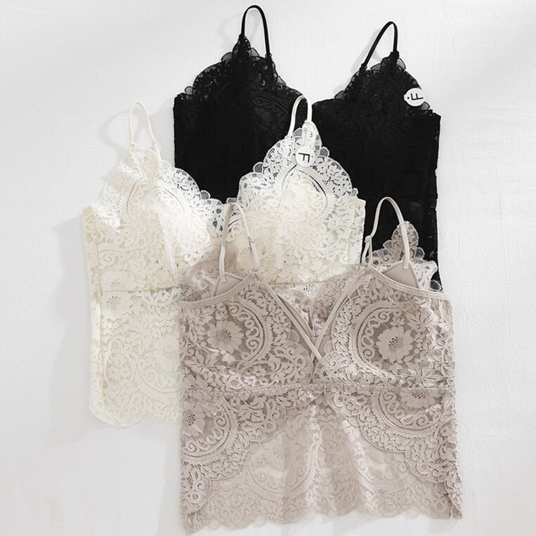 【tops】レースカップ付きキャミソール　M29520