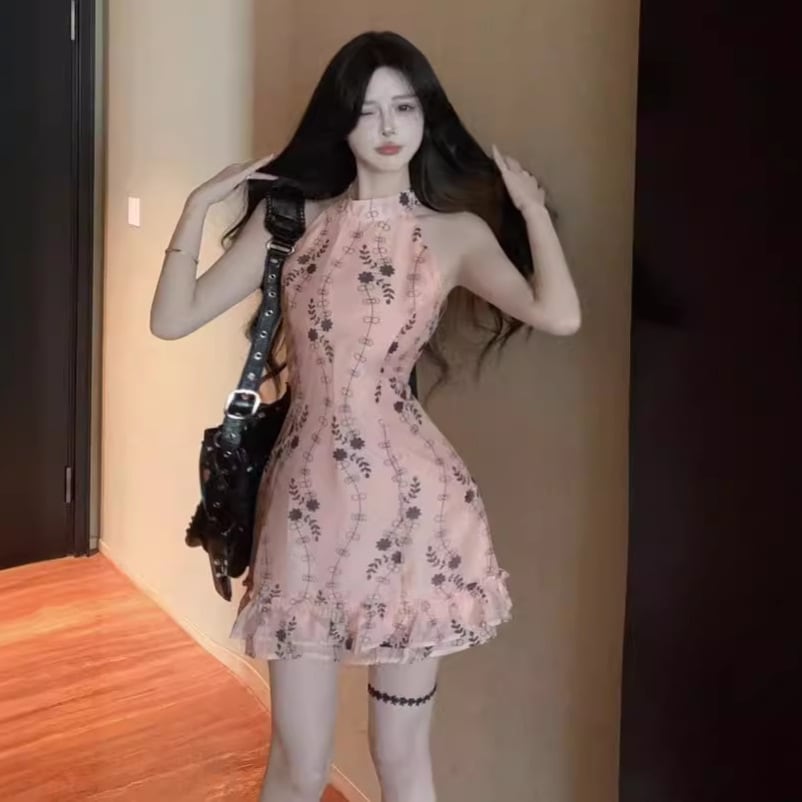 【dress】リボン付きワンピース　M24613