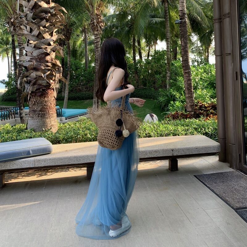 【dress】メッシュキャミワンピース G20474