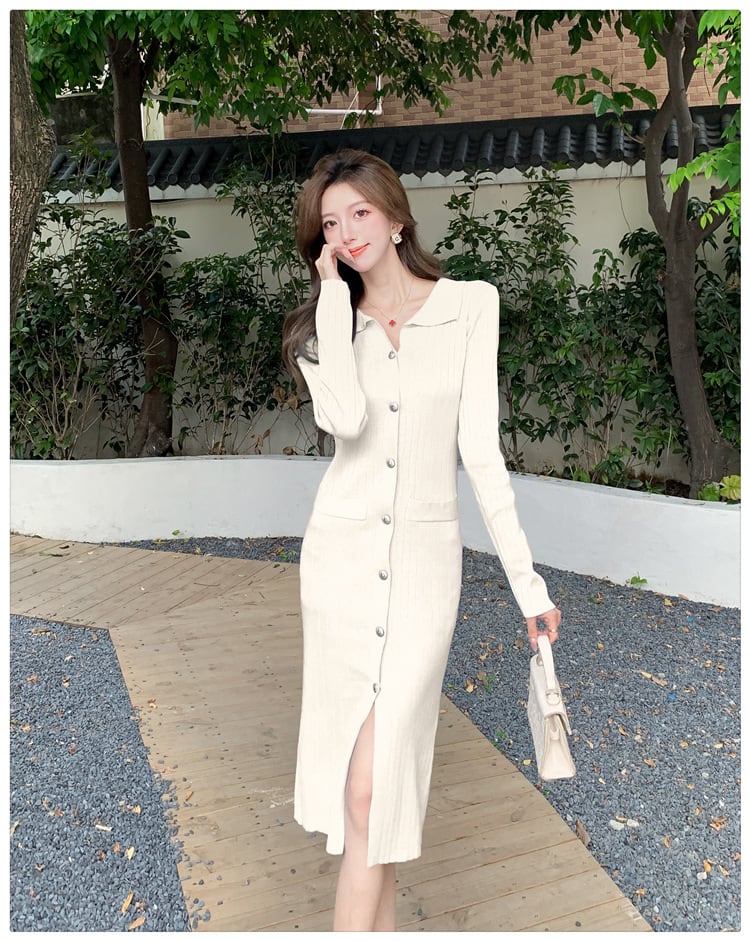 【dress】ニットワンピース　M25802