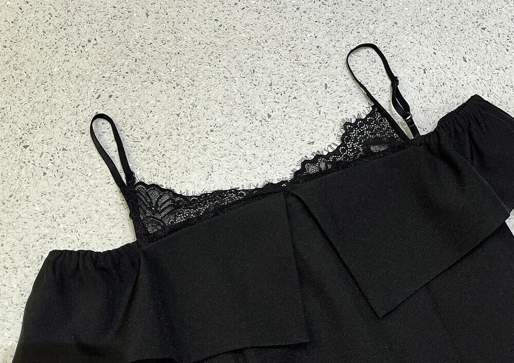 【dress】レースドッキングキャミワンピース  N3568