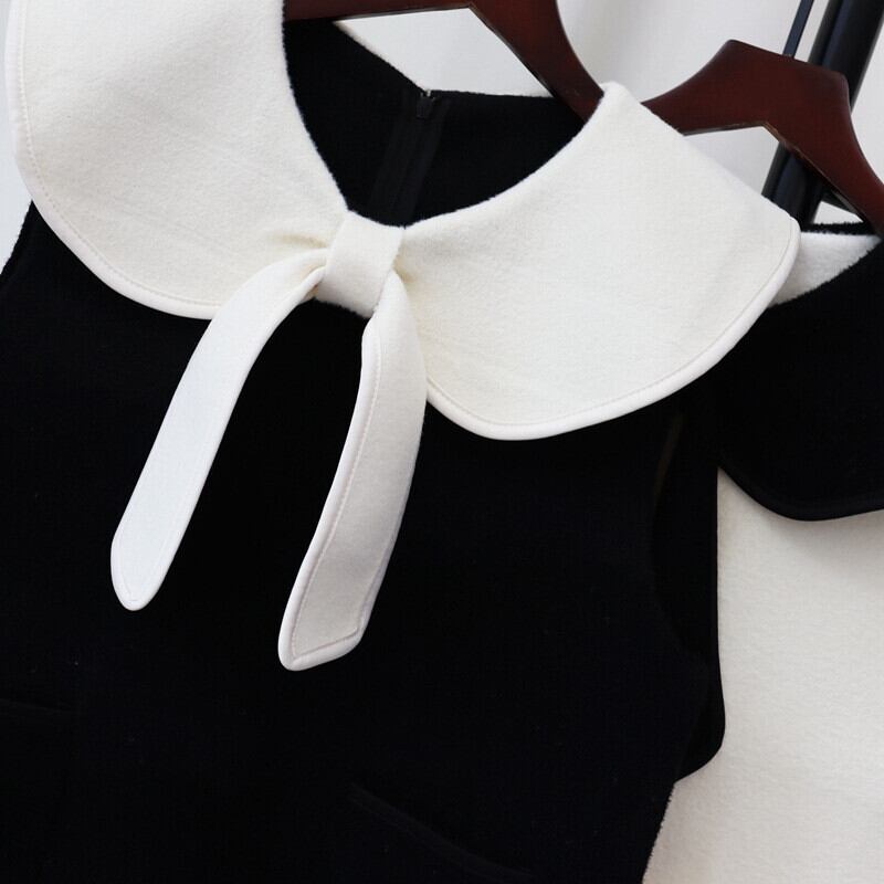 【dress】ノースリーブドールカラーワンピース　M27583