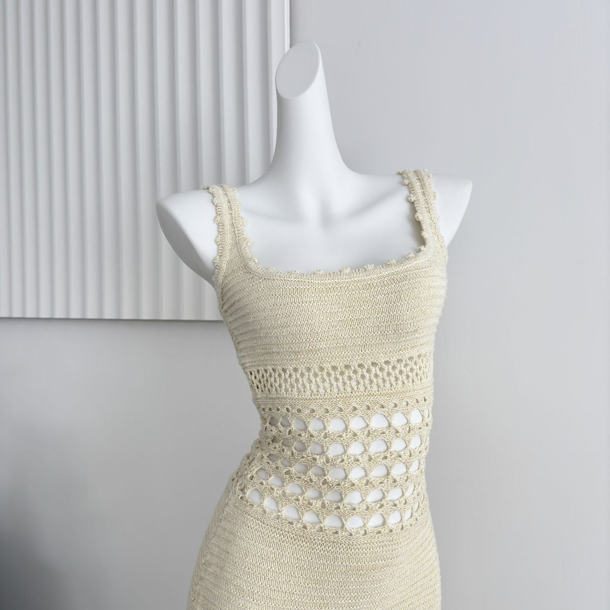 【dress】ニットキャミワンピース　M24429