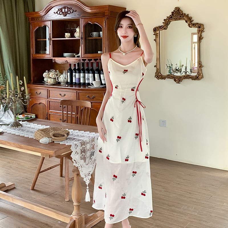 【dress】デートシフォンキャミワンピース G21009