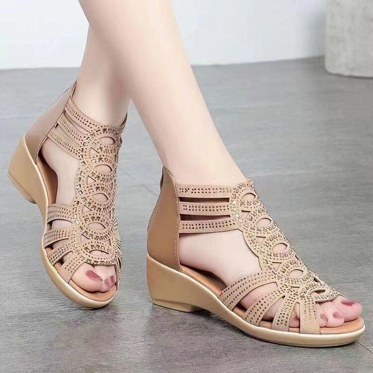 【shoes】カットワークサンダル　M30225