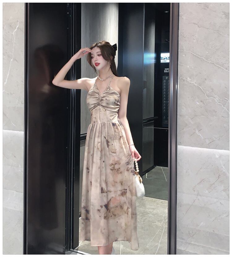 【dress】ホルターネックワンピース　M29997